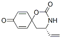 1-Oxa-3-azaspiro[5.5]undeca-7,10-diene-2,9-dione,4-ethenyl-,(S)-(9CI) Struktur