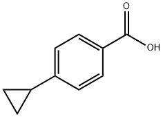 4-CYCLOPROPYL-BENZOIC ACID Structure