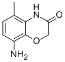 8-AMINO-5-METHYL-2H-BENZO[B][1,4]OXAZIN-3(4H)-ONE Struktur