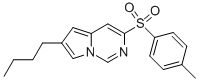 6-BUTYL-3-TOSYLPYRROLO[1,2-C]PYRIMIDINE Struktur