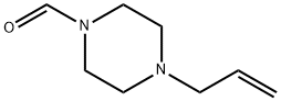 1-Piperazinecarboxaldehyde, 4-(2-propenyl)- (9CI) Struktur