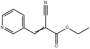 Ethyl 2-Cyano-3-(3-pyridyl)acrylate Structure