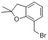 7-(BROMOMETHYL)-2,2-DIMETHYL-2,3-DIHYDRO-1-BENZOFURAN,97% Struktur