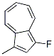 Azulene, 1-fluoro-3-methyl- (9CI) Struktur