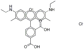 5-carboxyrhodamine-6G Struktur