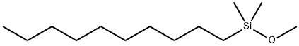 N-DECYLDIMETHYLMETHOXYSILANE Struktur