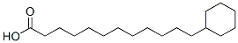 omega-cyclohexyldodecanoic acid Struktur