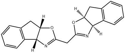 (+)-2,2'-METHYLENEBIS[(3AR,8AS)-3A,8A-DIHYDRO-8H-INDENO[1,2-D]OXAZOLE] Struktur