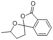 5-METHYL-4,5-DIHYDRO-3H,3'H-SPIRO[FURAN-2,1'-ISOBENZOFURAN]-3'-ONE Struktur