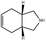 1H-Isoindole, 2,3,3a,4,7,7a-hexahydro-, (3aR,7aS)- Struktur