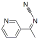 Cyanamide, [1-(3-pyridinyl)ethylidene]- (9CI) Struktur