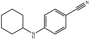 4-(cyclohexylamino)benzonitrile Struktur