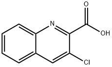 3-Chloroquinoline-2-carboxylic acid Struktur