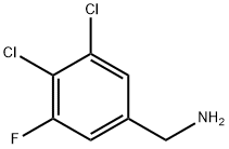 3,4-Dichloro-5-fluorobenzylamine Struktur