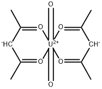 URANYL ACETYLACETONATE Struktur