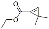 1-Cyclopropene-1-carboxylicacid,3,3-dimethyl-,ethylester(9CI) Struktur