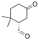 Cyclohexanecarboxaldehyde, 2,2-dimethyl-5-oxo-, (S)- (9CI) Struktur