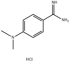 4-Dimethylamino-benzamidine 2HCl Struktur