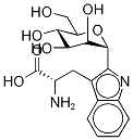 2-(α-D-Mannopyranosyl)-L-tryptophan Struktur