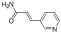 2-Propenamide,3-(3-pyridinyl)-,(E)-(9CI) Struktur