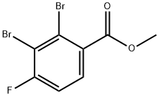 Methyl 2,3-dibromo-4-fluorobenzoate Struktur