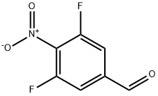 3,5-Difluoro-4-nitrobenzaldehyde Struktur