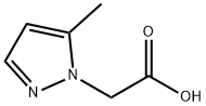 (5-METHYL-PYRAZOL-1-YL)-ACETIC ACID Struktur