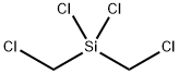 BIS(CHLOROMETHYL)DICHLOROSILANE Struktur