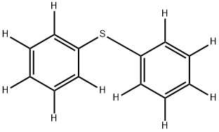 DIPHENYL SULFIDE-D10 Struktur