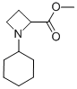 Methyl 1-cyclohexyl-2-azetidinecarboxylate Struktur