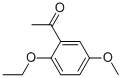 1-(2-ETHOXY-5-METHOXYPHENYL)-ETHANONE Struktur