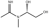 Ethanimidamide, N-(1,2-dihydroxyethyl)-N-methyl-, (R)- (9CI) Struktur