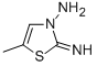 2-IMINO-5-METHYLTHIAZOL-3(2H)-AMINE Struktur