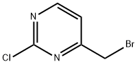 Pyrimidine, 4-(bromomethyl)-2-chloro- (9CI) Struktur