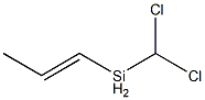 1-PROPENYLMETHYLDICHLOROSILANE Struktur