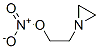 1-Aziridineethanol,nitrate(ester)(9CI) Struktur