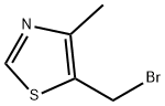 5-(bromomethyl)-4-methylThiazole Struktur