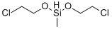 METHYLBIS(2-CHLOROETHOXY)SILANE Struktur