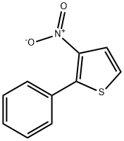 3-Nitro-2-phenylthiophene Struktur