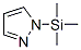 1-(Trimethylsilyl)-1H-pyrazole Struktur