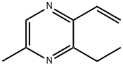 ethenyl-ethylmethylpyrazine,2-ethenyl-3-ethyl-5-methylpyrazine Struktur