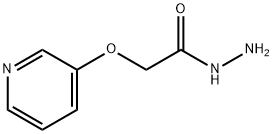 2-(pyridin-3-yloxy)acetohydrazide Struktur