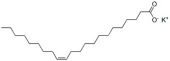 potassium (Z)-docos-13-enoate Struktur