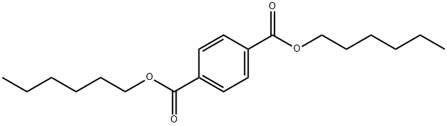 1,4-Benzenedicarboxylic acid dihexyl ester Struktur