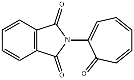 N-(7-Oxo-1,3,5-cycloheptatrien-1-yl)phthalimide Struktur