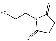 N-(2-Hydroxyethyl)succinimide Struktur