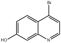 4-Bromo-7-hydroxyquinoline Struktur