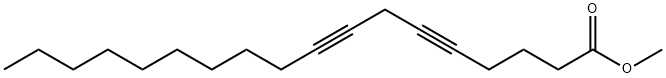 5,8-Octadecadiynoic acid methyl ester Struktur