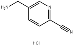 5-AMINOMETHYL-PYRIDINE-2-CARBONITRILE Struktur