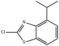 Benzothiazole, 2-chloro-4-(1-methylethyl)- (9CI) Struktur